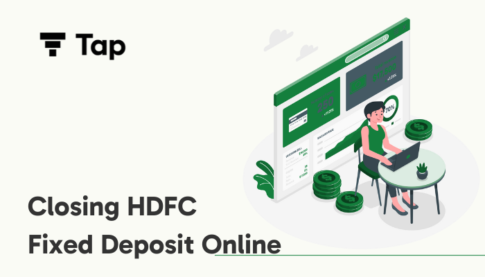 how to break fd in hdfc